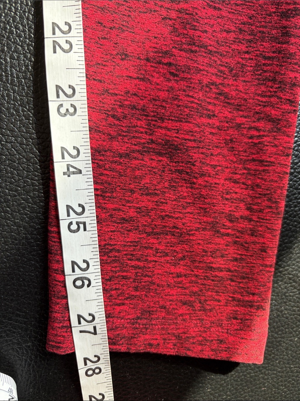 Beyond Yoga SET Peplum Back Jacket Red Spacedye Top Full Zip High Rise Pant Sz M - Picture 6 of 15